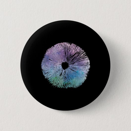 Gefärbte Krawatte Mushroom Cap Spore Wild Mushroom Button (Vorderseite)