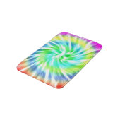 Gefärbte Krawatte Muster Bath Mat Badematte (Schrägansicht)