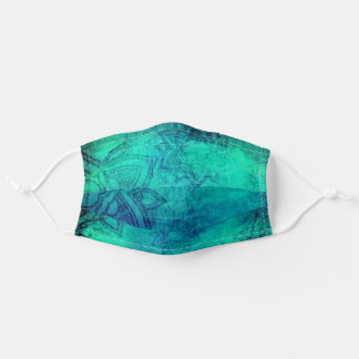 gefärbte Krawatte-Muster für lebendige Mandala Mund-Nasen-Maske Aus Stoff