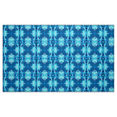 Gefärbte Krawatte Muster in Indigo und Eisblau Stoff (Fat Quarter (45,7 x 55,9 cm))