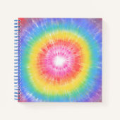 Gefärbte Krawatte Notizblock (Vorderseite)