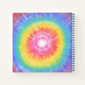 Gefärbte Krawatte Notizblock (Rückseite)