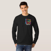 Gefärbte Krawatte Office Aide Squad Pocket Office  T-Shirt (Vorne ganz)