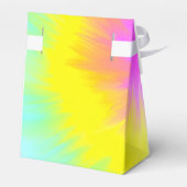 Gefärbte Krawatte Pastel Rainbow Geburtstag Vielen Geschenkschachtel (Rückseite)