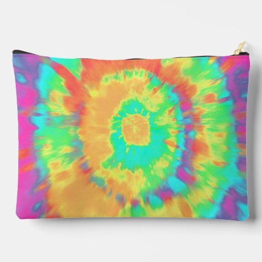 Gefärbte Krawatte personalisiert Zubehörtasche (Rückseite)