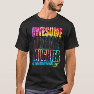 Gefärbte Krawatte Phantastisch wie der Tag meines  T-Shirt