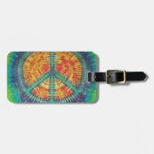 Gefärbte Krawatte PhatDyes Gepäckanhänger (Vorderseite horizontal)