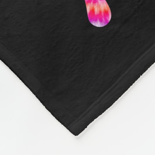 Gefärbte Krawatte Pi Day Fleecedecke (Ecke)