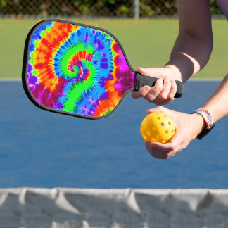 Gefärbte Krawatte Pickleball Paddle