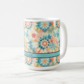 Gefärbte Krawatte Print Coffee Tasse (VorderseiteRechts)