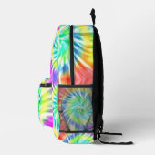 Gefärbte Krawatte Psychedelic Bedruckter Rucksack (Rechts)