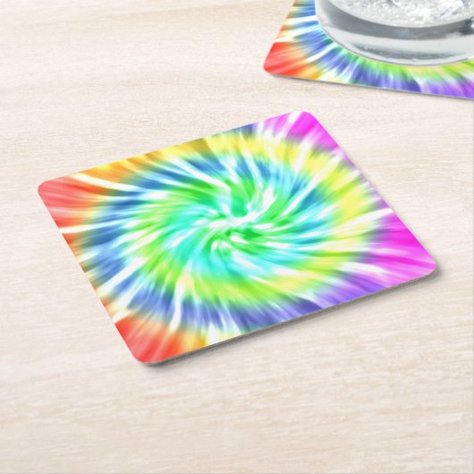 Gefärbte Krawatte Pub Board Untersetzer (angewinkelt)