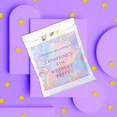 Gefärbte Krawatte Rainbow Geschenktütchen