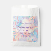 Gefärbte Krawatte Rainbow Geschenktütchen (Vorderseite)