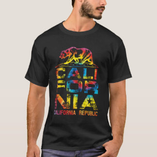 Gefärbte Krawatte Rainbow Hood T-Shirt