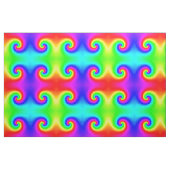 Gefärbte Krawatte Rainbow Swirl Hippie Boho Chic Stoff (Fat Quarter (45,7 x 55,9 cm))