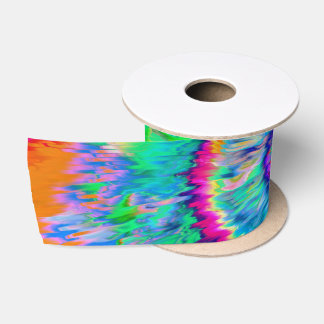 Gefärbte Krawatte Ribbon Satinband