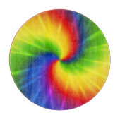 Gefärbte Krawatte Schneidebrett (Vorderseite)