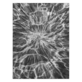 GEFÄRBTE KRAWATTE SCHWARZ-WEISS TISCHDECKE (Vorderseite)