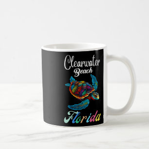 Gefärbte Krawatte Sea Turtle Family Kaffeetasse