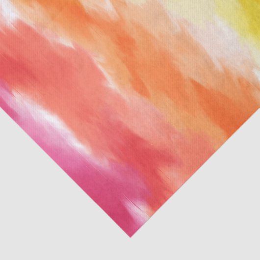 Gefärbte Krawatte Seidenpapier (Ausschnitt)