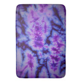 Gefärbte Krawatte Shades of Lila & Blue Badematte (Vorderseite Vertikal)