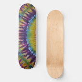 Gefärbte Krawatte Skateboard (Vorderseite)
