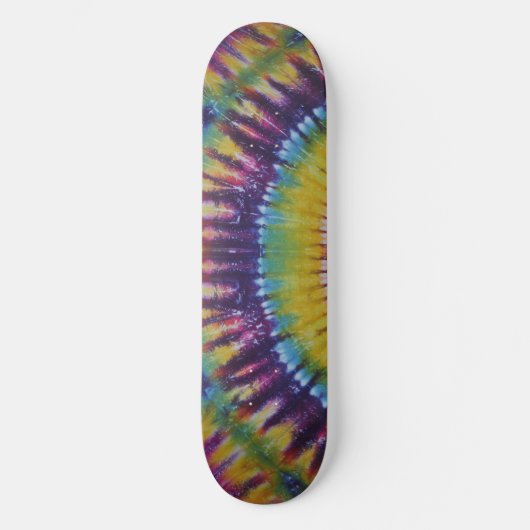 Gefärbte Krawatte Skateboard (Vorderseite)