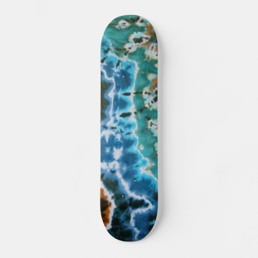 Gefärbte Krawatte Skateboard (Vorderseite)