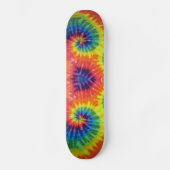 gefärbte Krawatte Skateboard (Vorderseite)