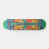 Gefärbte Krawatte Skateboard - Friedenszeichen (Horizontal)