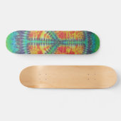 Gefärbte Krawatte Skateboard - Friedenszeichen (Horizontal)