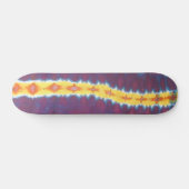 Gefärbte Krawatte Skateboard - Star Strip (Horizontal)