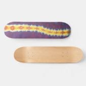 Gefärbte Krawatte Skateboard - Star Strip (Horizontal)