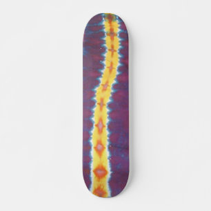 Gefärbte Krawatte Skateboard - Star Strip