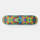 Gefärbte Krawatte Skull Dead Zombie Skateboards (Horizontal)