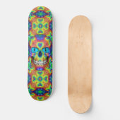 Gefärbte Krawatte Skull Dead Zombie Skateboards (Vorderseite)