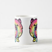 Gefärbte Krawatte Spitz Kaffeetasse (Mittel)