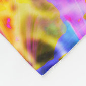 GEFÄRBTE KRAWATTE SPLASH FLEECEDECKE (Ecke)