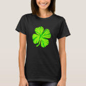 Gefärbte Krawatte St Patrick's Day Lucky Charm Iri T-Shirt (Vorderseite)