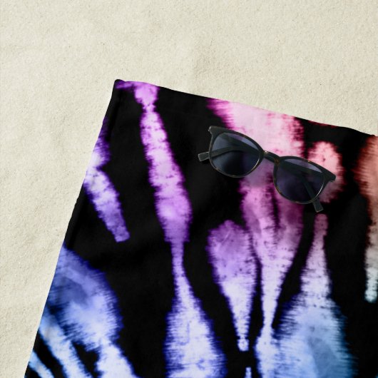 Gefärbte Krawatte Strandtuch (Beispiel)