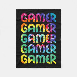 Gefärbte Krawatte Style Gaming Video Game Men Boys Fleecedecke