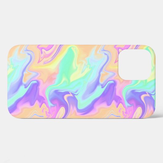 Gefärbte Krawatte Swirl Pastel Groovy Case-Mate iPhone Hülle (Rückseite (Horizontal))