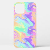 Gefärbte Krawatte Swirl Pastel Groovy Case-Mate iPhone Hülle (Rückseite)