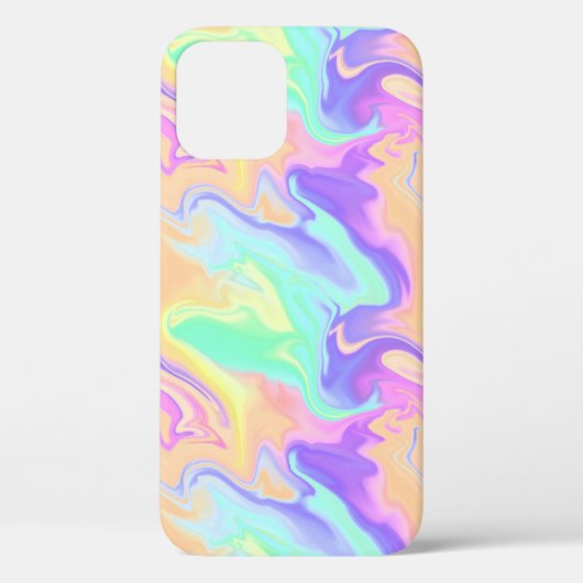 Gefärbte Krawatte Swirl Pastel Groovy Case-Mate iPhone Hülle (Rückseite)