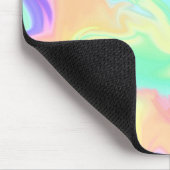 Gefärbte Krawatte Swirl Pastel Groovy Mousepad (Ecke)