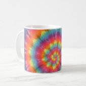 Gefärbte Krawatte Swirl Tasse (Vorderseite Links)