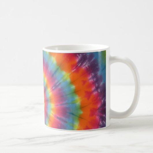Gefärbte Krawatte Swirl Tasse (Rechts)