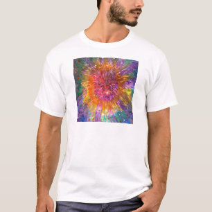 Gefärbte Krawatte T-Shirt