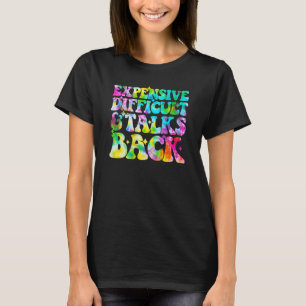 Gefärbte Krawatte teuer Schwer und reden Mütter zu T-Shirt